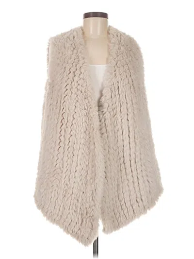 Pre-owned Miami Cardigan Sweater In White