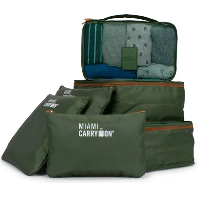 Miami Carry On Travelers 6 Piece Organizational Packing Cubes