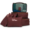 Miami Carry On Travelers 6 Piece Organizational Packing Cubes In Multi