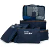 Miami Carry On Travelers 6 Piece Organizational Packing Cubes In Multi