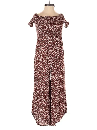 Pre-owned Miami Casual Dress In Brown