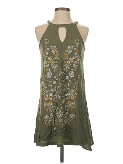 Pre-owned Miami Casual Dress In Green