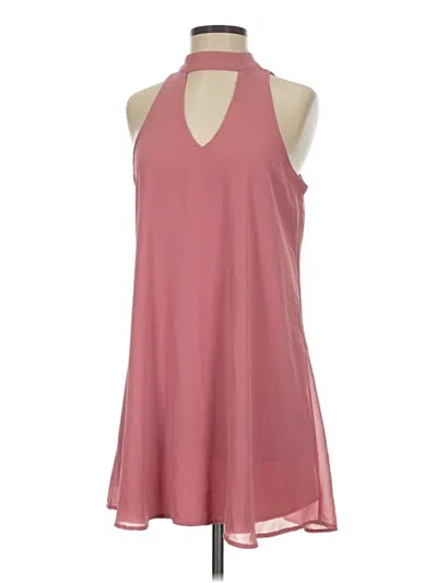 Pre-owned Miami Casual Dress In Pink