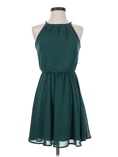 Pre-owned Miami Casual Dress In Teal