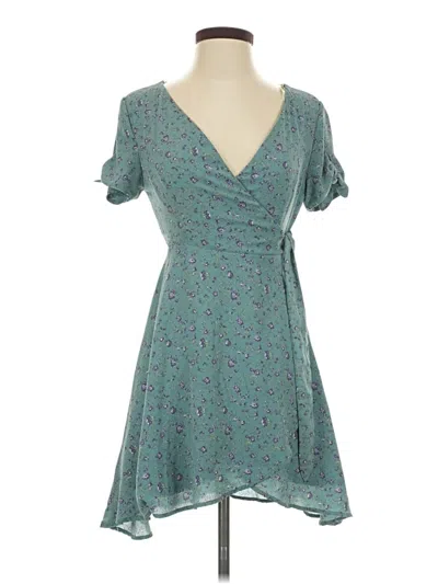 Pre-owned Miami Casual Dress In Teal