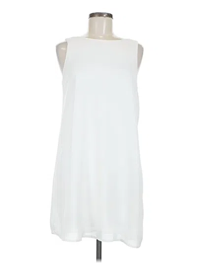 Pre-owned Miami Casual Dress In White
