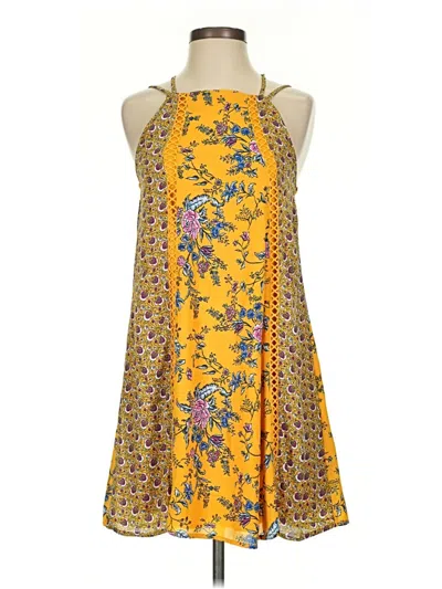 Pre-owned Miami Casual Dress In Yellow