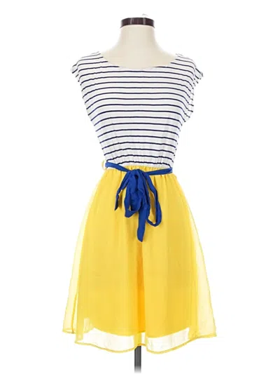Pre-owned Miami Casual Dress In Yellow
