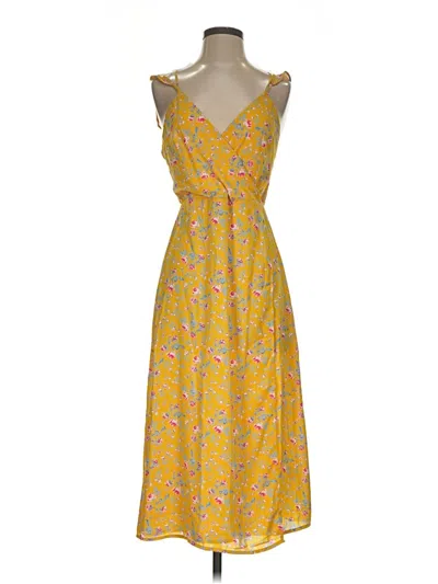 Pre-owned Miami Casual Dress In Yellow