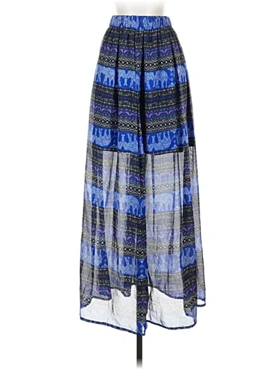 Pre-owned Miami Casual Skirt In Blue