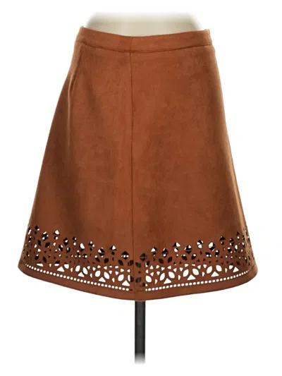 Pre-owned Miami Casual Skirt In Brown