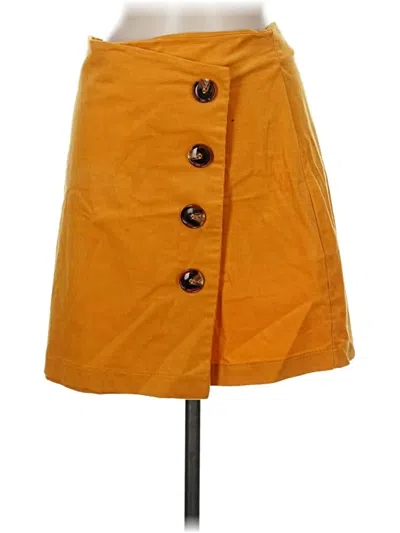 Pre-owned Miami Casual Skirt In Orange