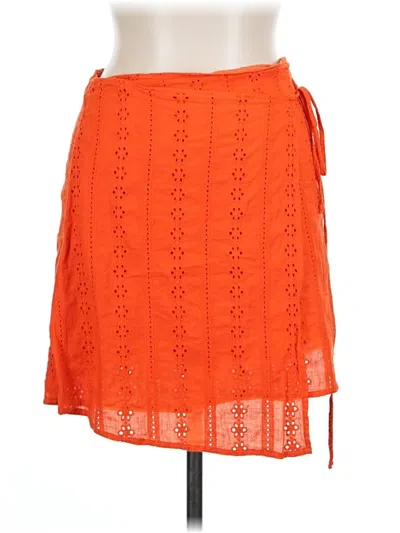 Pre-owned Miami Casual Skirt In Orange