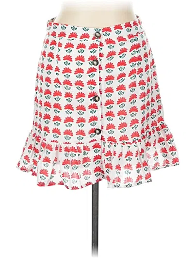 Pre-owned Miami Casual Skirt In White