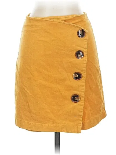 Pre-owned Miami Casual Skirt In Yellow
