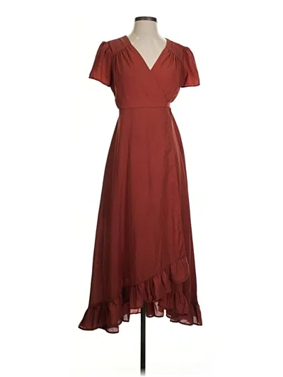 Pre-owned Miami Cocktail Dress In Burgundy