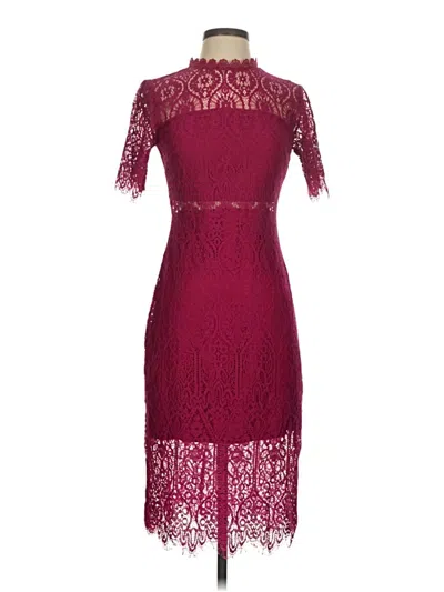 Pre-owned Miami Cocktail Dress In Burgundy