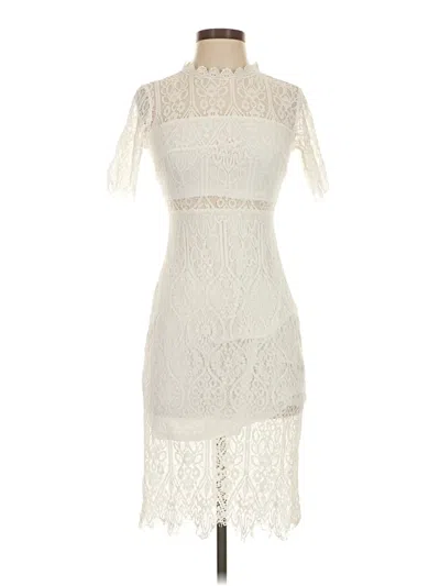 Pre-owned Miami Cocktail Dress In Ivory