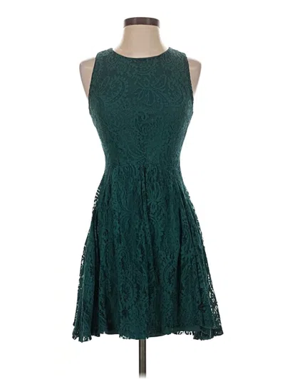 Pre-owned Miami Cocktail Dress In Teal