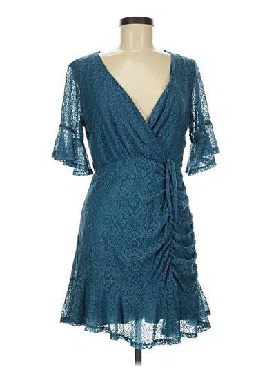 Pre-owned Miami Cocktail Dress In Teal