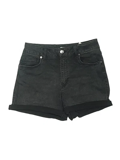 Pre-owned Miami Denim Shorts In Black