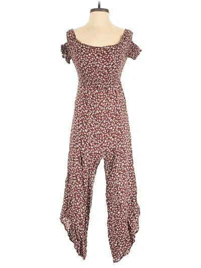 Pre-owned Miami Jumpsuit In Brown