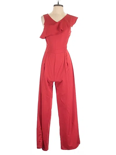 Pre-owned Miami Jumpsuit In Red