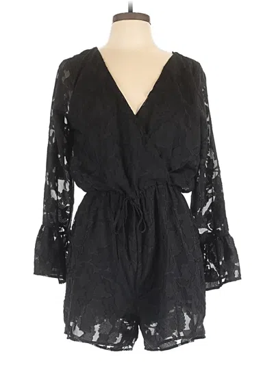 Pre-owned Miami Romper In Black