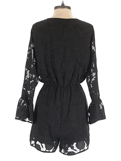 Pre-owned Miami Romper In Black