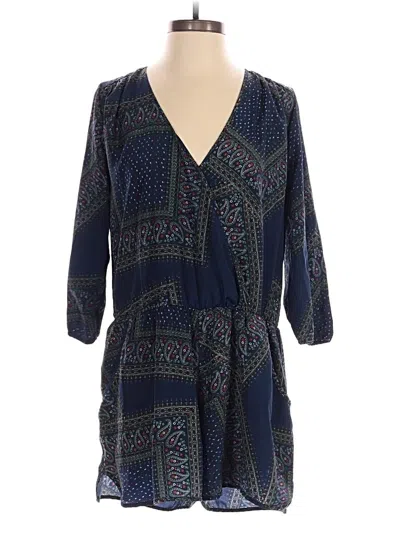 Pre-owned Miami Romper In Blue