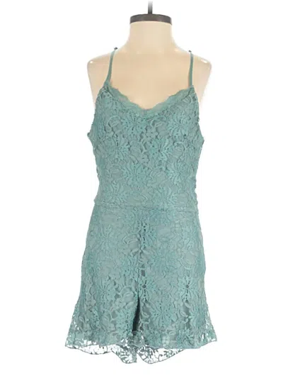 Miami Romper In Teal