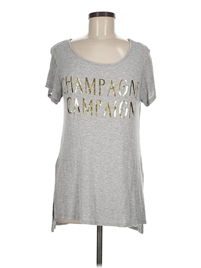 Pre-owned Miami Short Sleeve T-shirt In Silver