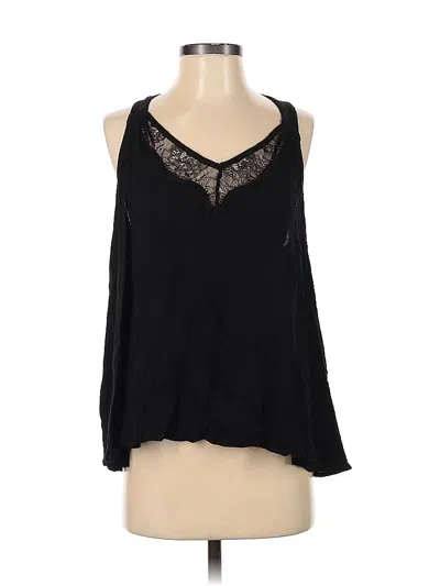 Pre-owned Miami Sleeveless Blouse In Black