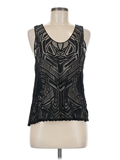 Pre-owned Miami Sleeveless Blouse In Black