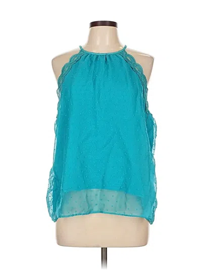 Pre-owned Miami Sleeveless Blouse In Blue