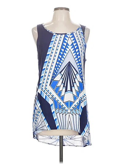 Pre-owned Miami Sleeveless Blouse In Blue
