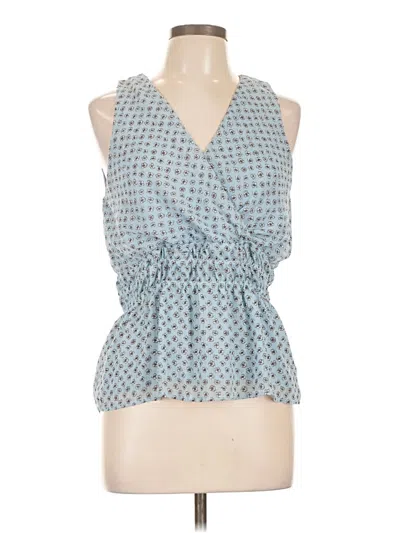 Pre-owned Miami Sleeveless Blouse In Blue