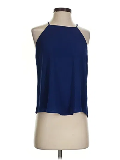 Pre-owned Miami Sleeveless Blouse In Blue