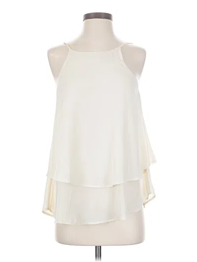 Pre-owned Miami Sleeveless Blouse In Ivory