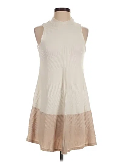 Pre-owned Miami Sleeveless Blouse In Ivory