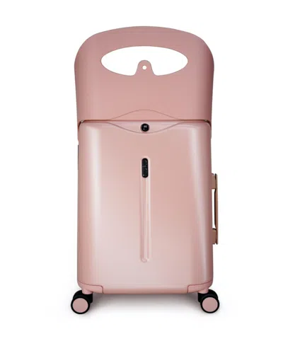 Miamily Infant Multi-functional Seatback Carry On Luggage In Dusty Pink