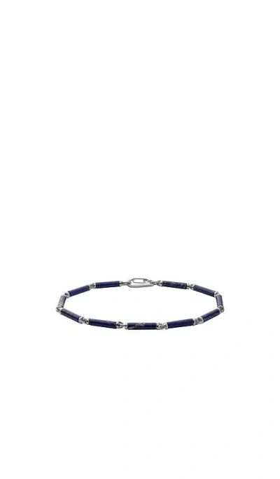 Miansai Akio Bracelet In Metallic Silver