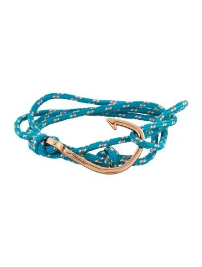 Pre-owned Miansai Hook Cord Wrap Bracelet In Multi