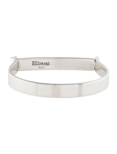 Pre-owned Miansai Hudson Cuff Bracelet, 7" In Multi
