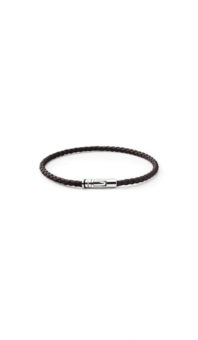 Miansai Juno Leather Bracelet In Brown