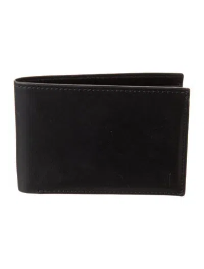 Pre-owned Miansai Leather Bifold Wallet In Black