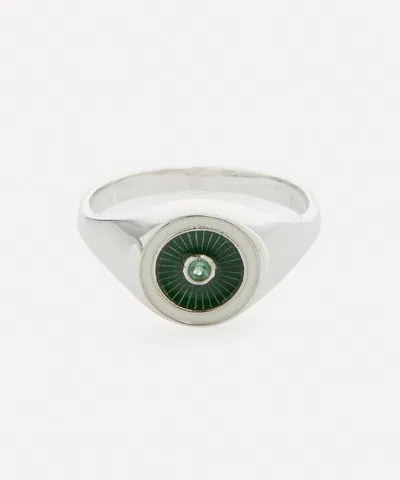 Miansai Mens Opus Chalcedony Signet Ring