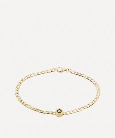 Miansai Mens Opus Sapphire Chain Bracelet