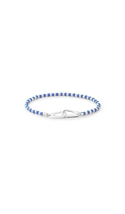 Miansai Niko Beaded Bracelet In Blue
