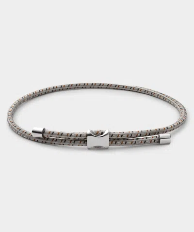 Miansai Orson Bungee Bracelet In Grey In Gray